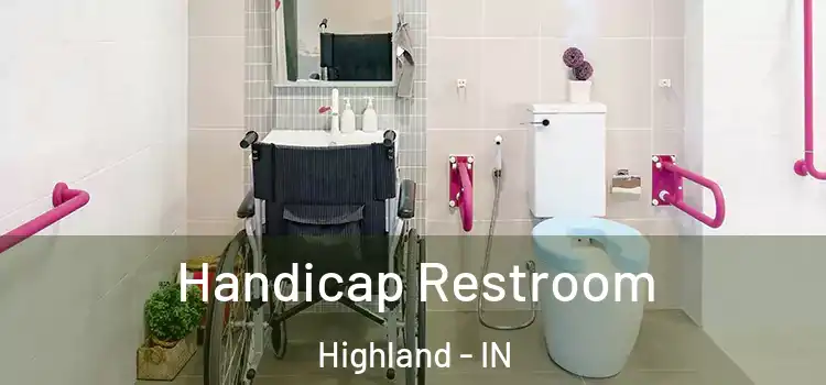  Handicap Restroom Highland - IN